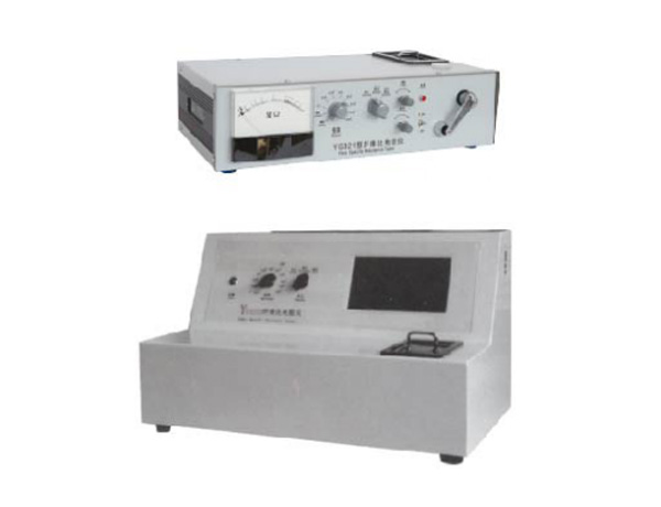 Fiber's specific resistance tester